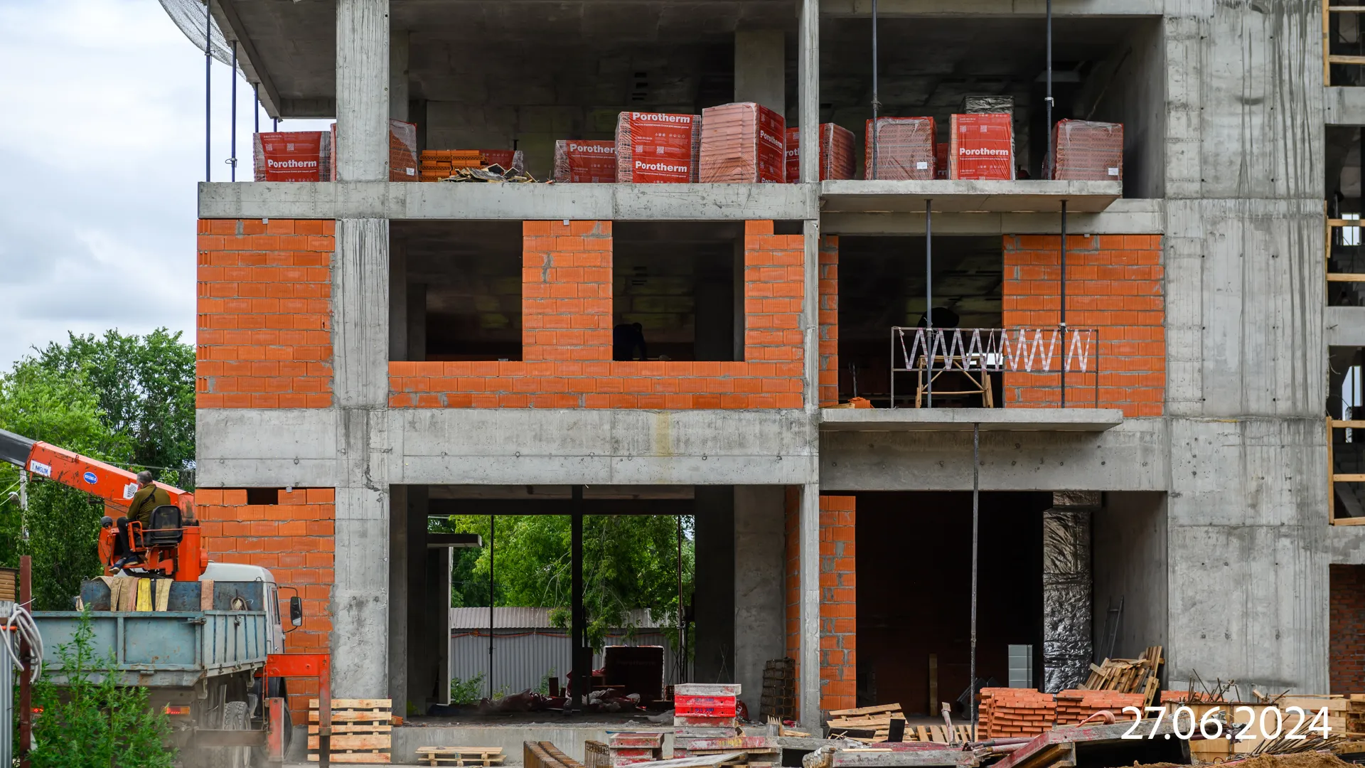 ЖК Авторы на Большой 62 ход строительства