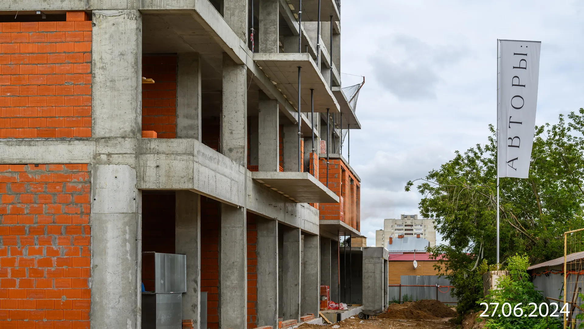 ЖК Авторы на Большой 62 ход строительства