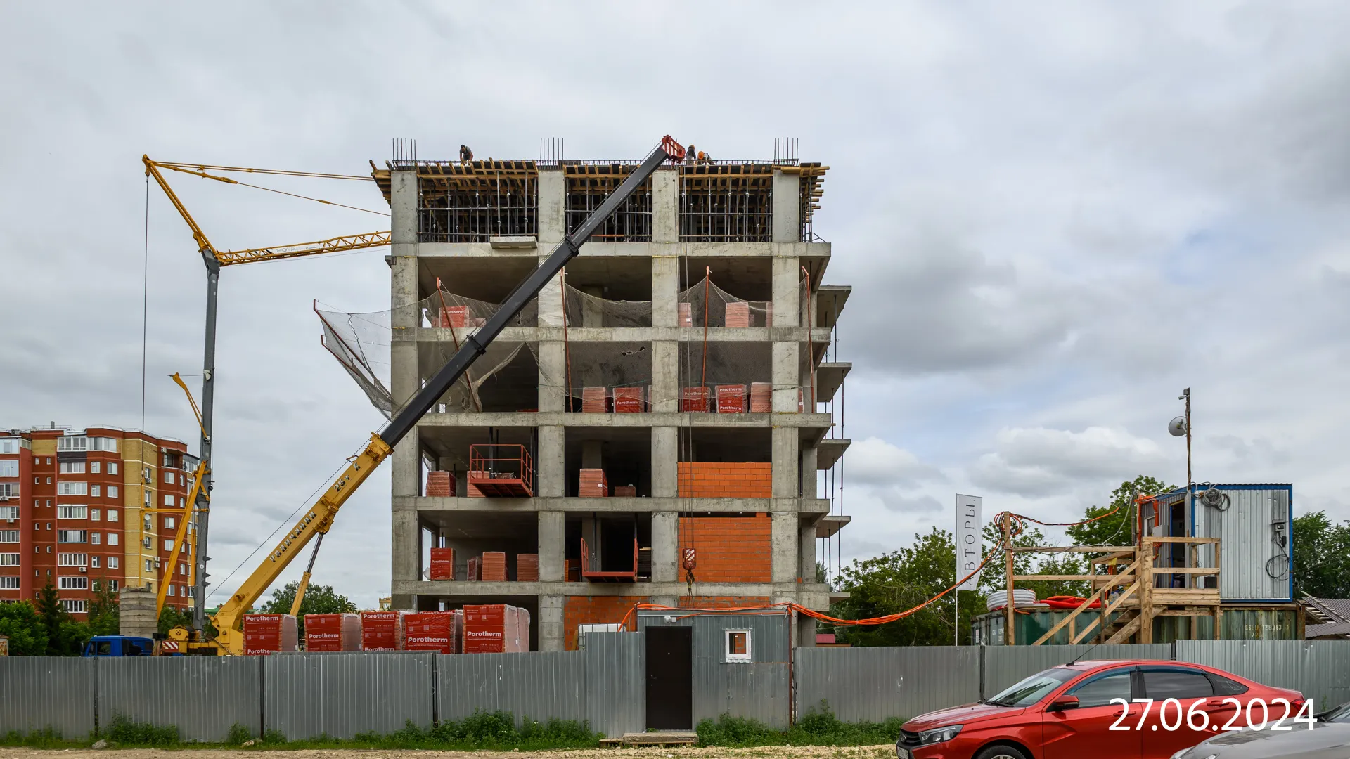 ЖК Авторы на Большой 62 ход строительства