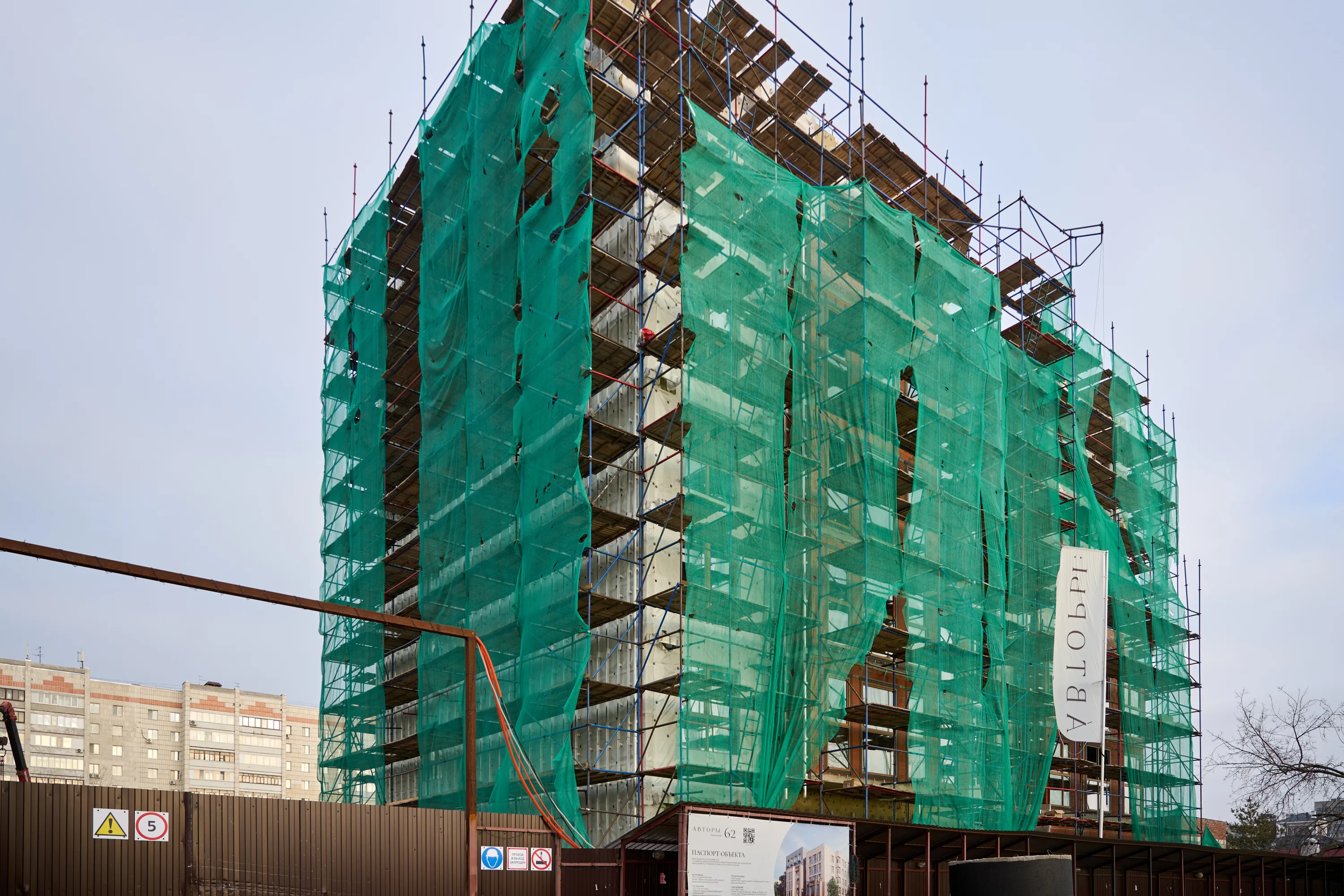 ЖК Авторы на Большой 62 ход строительства