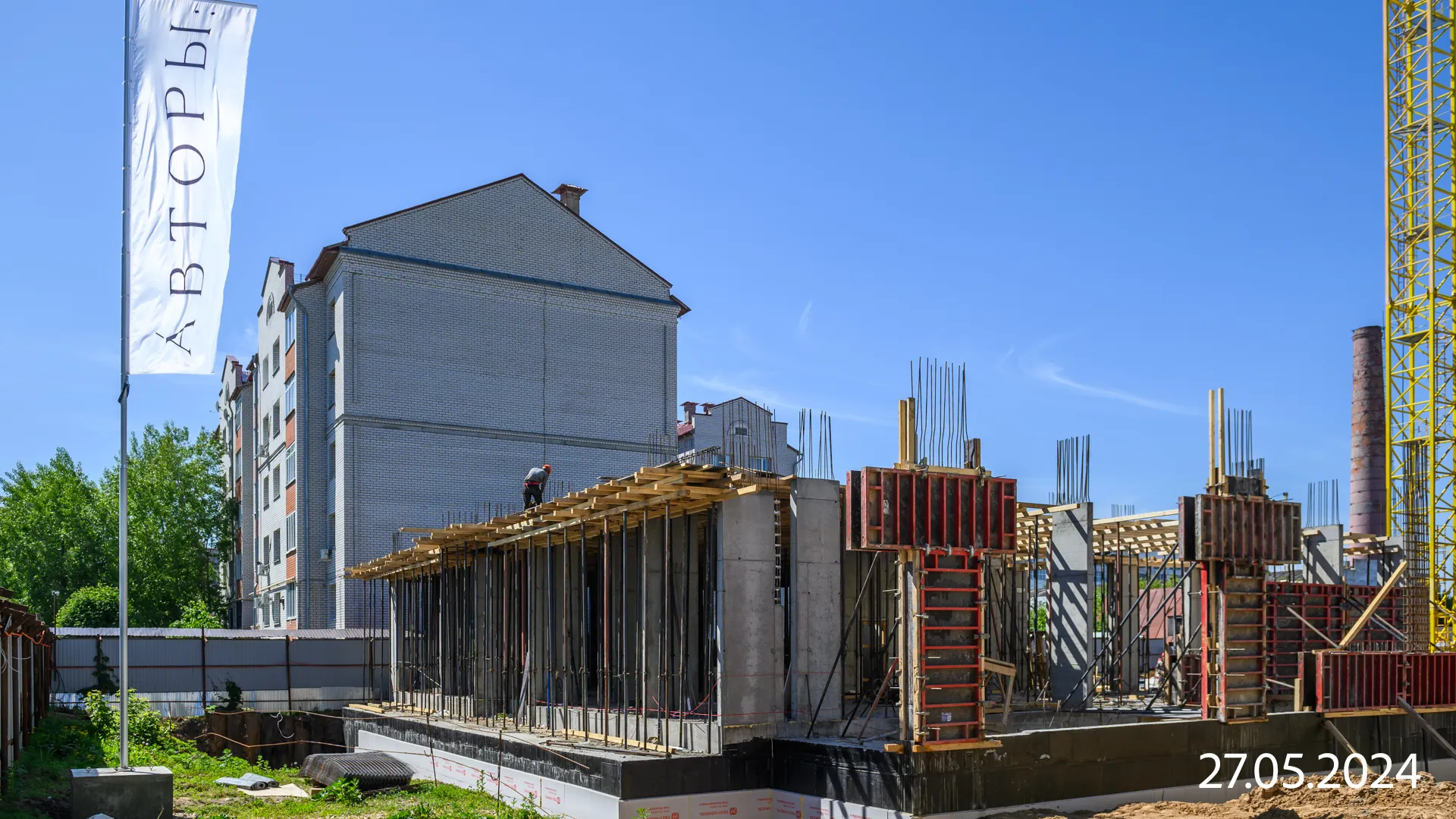 ЖК Авторы на Большой 76 ход строительства