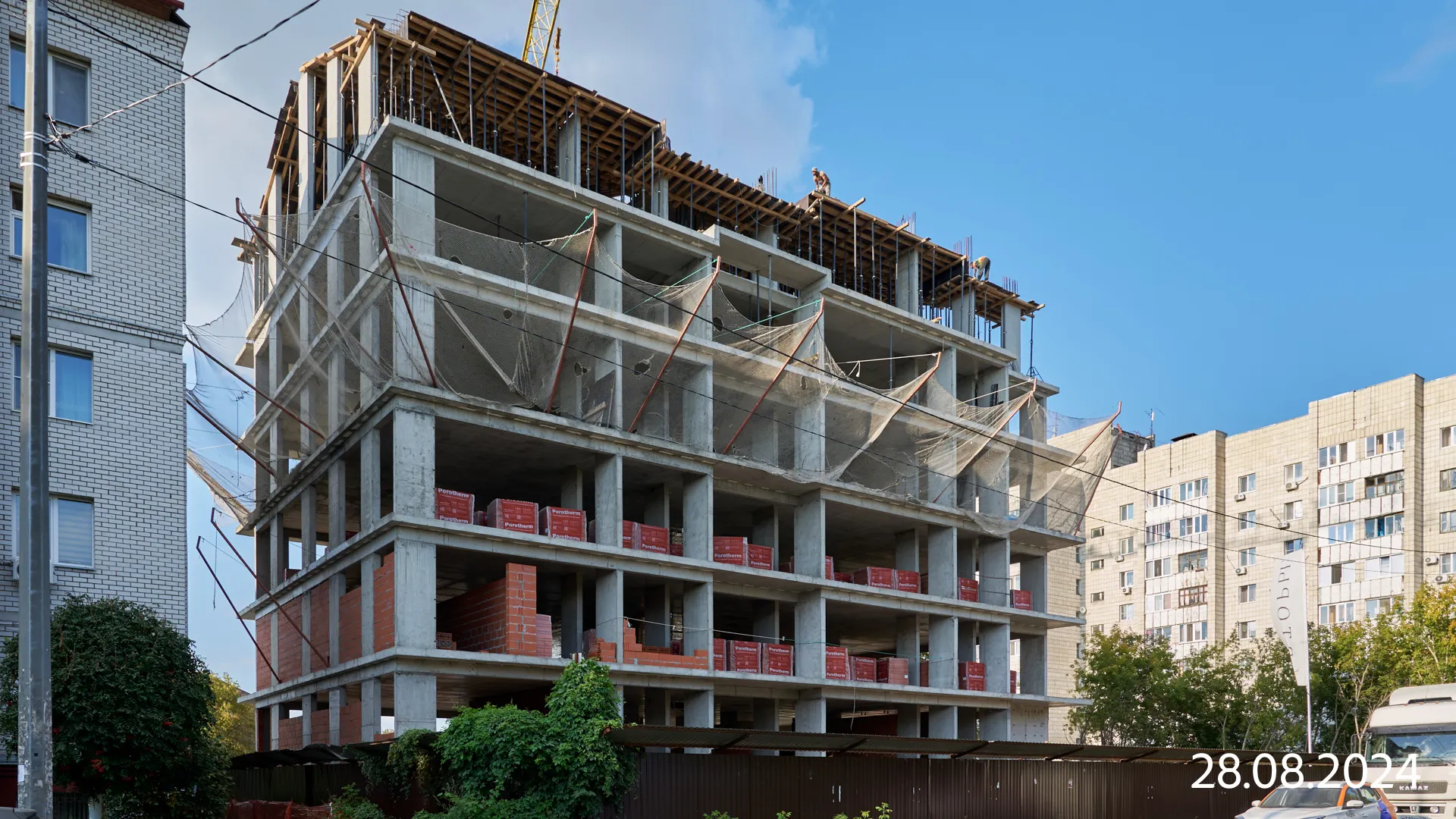 ЖК Авторы на Большой 76 ход строительства