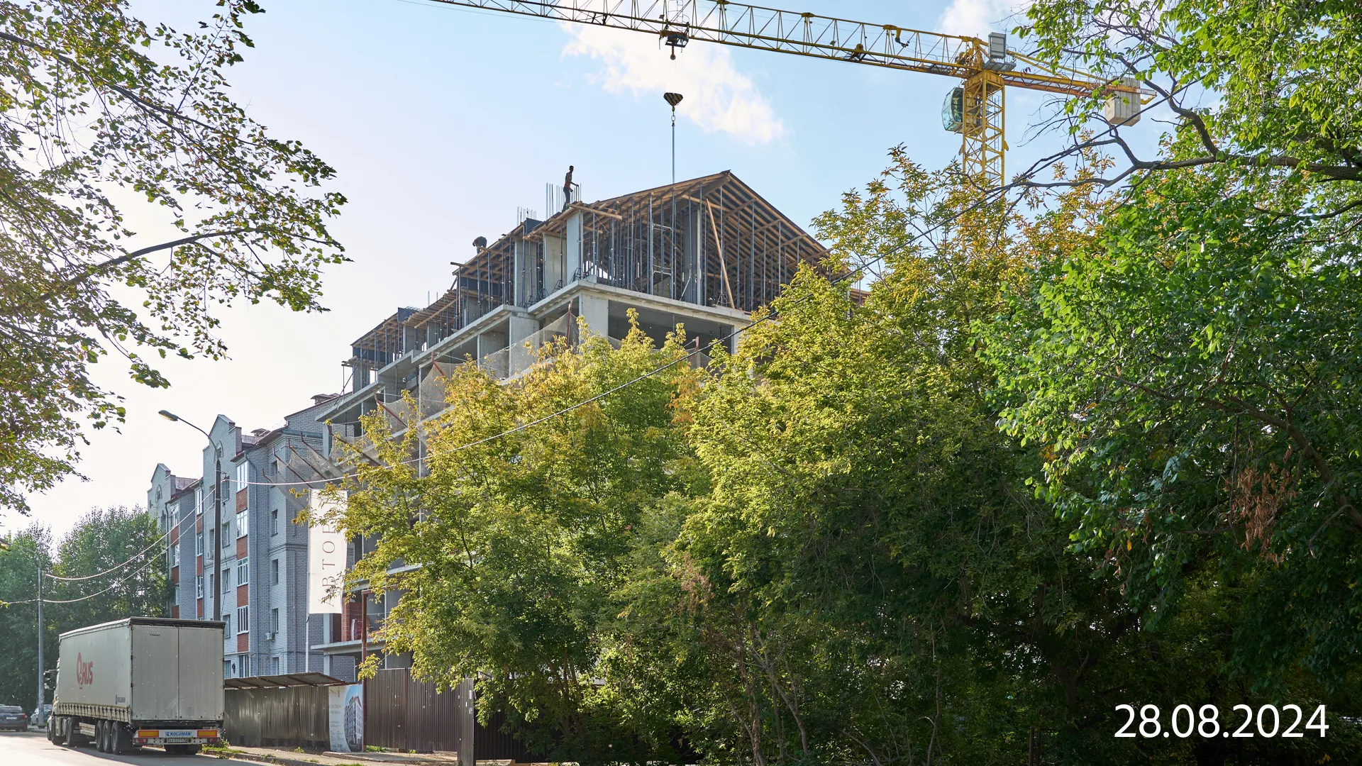 ЖК Авторы на Большой 76 ход строительства