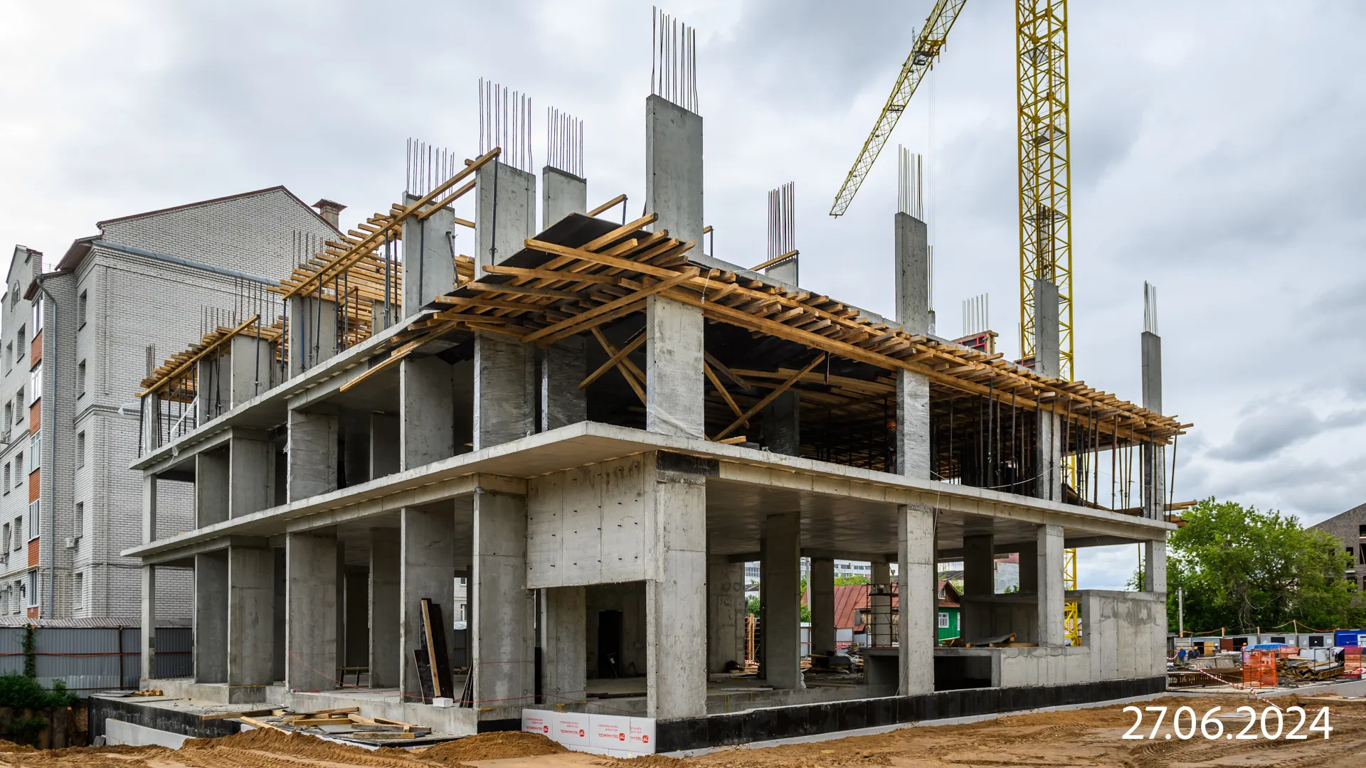 ЖК Авторы на Большой 76 ход строительства