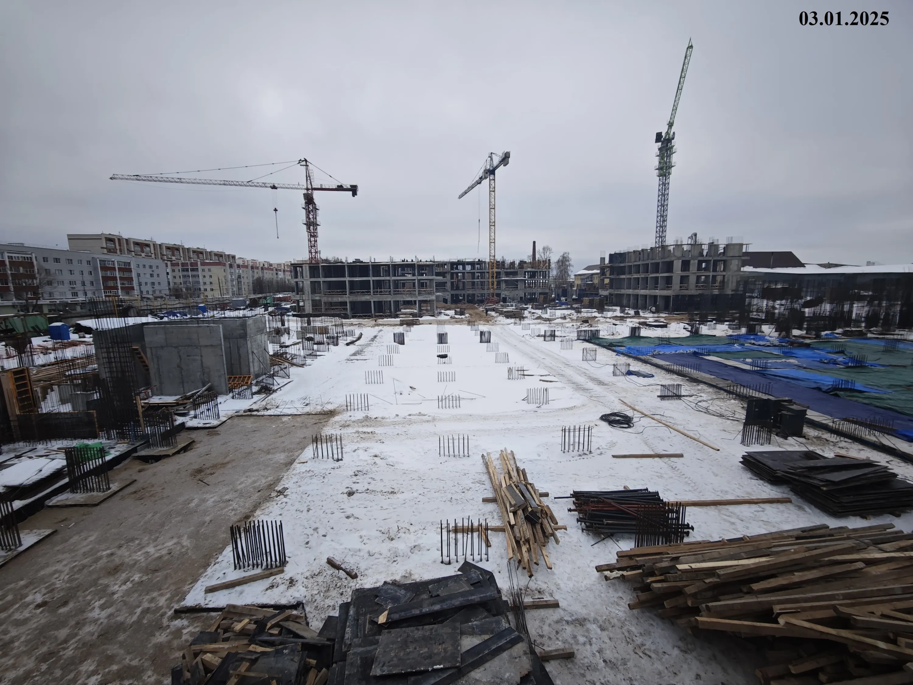 ЖК по ул. Кулагина ход строительства
