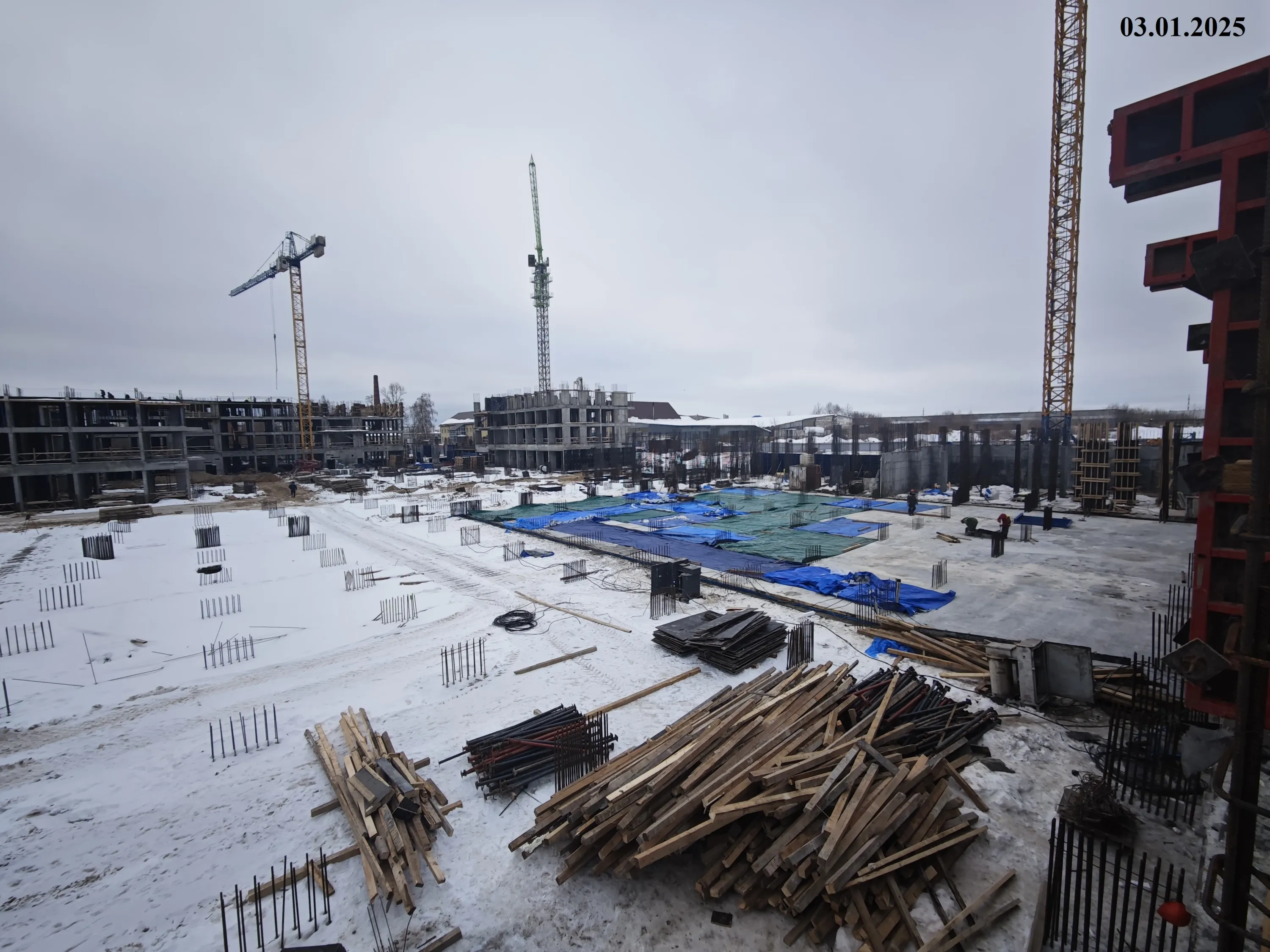ЖК по ул. Кулагина ход строительства