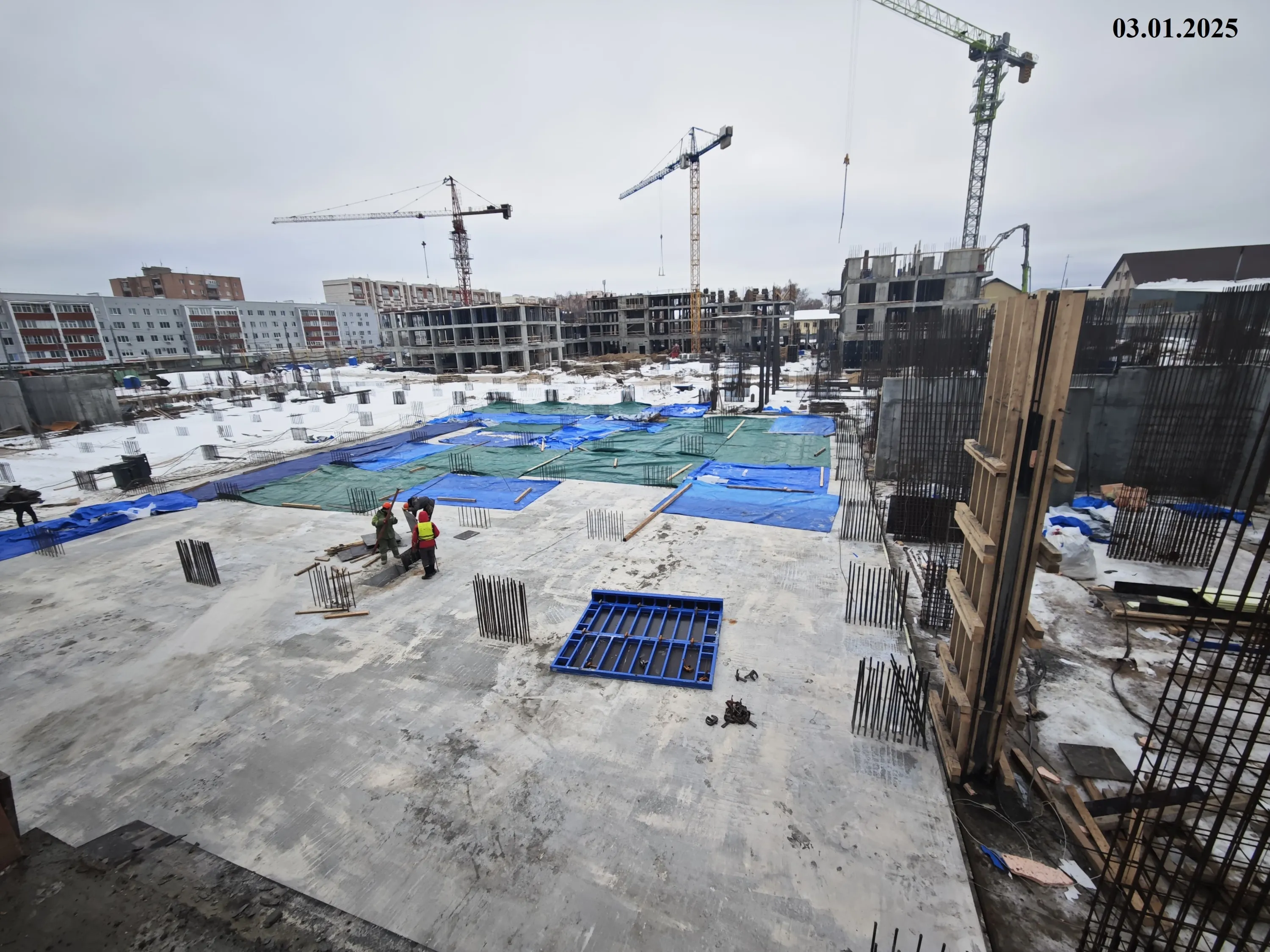 ЖК по ул. Кулагина ход строительства