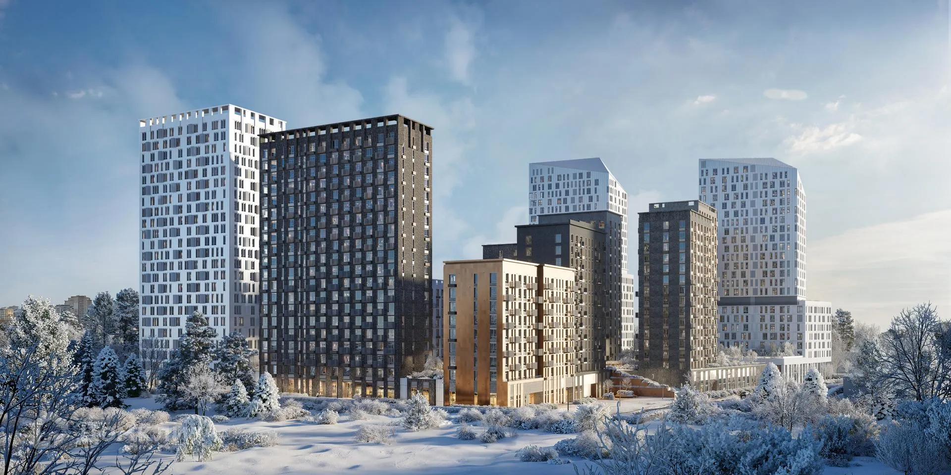 Фото квартиры в ЖК Manzara Towers (Манзара Тауерс)