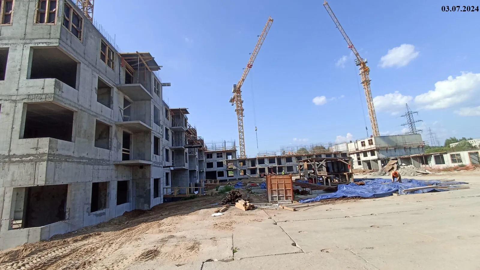 ЖК Лето ход строительства
