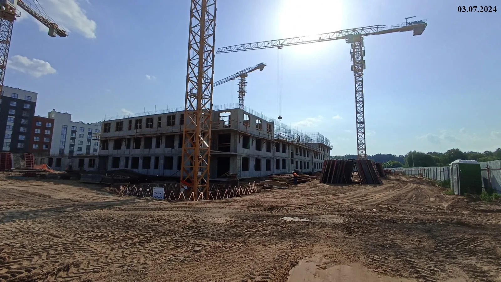 ЖК Лето ход строительства