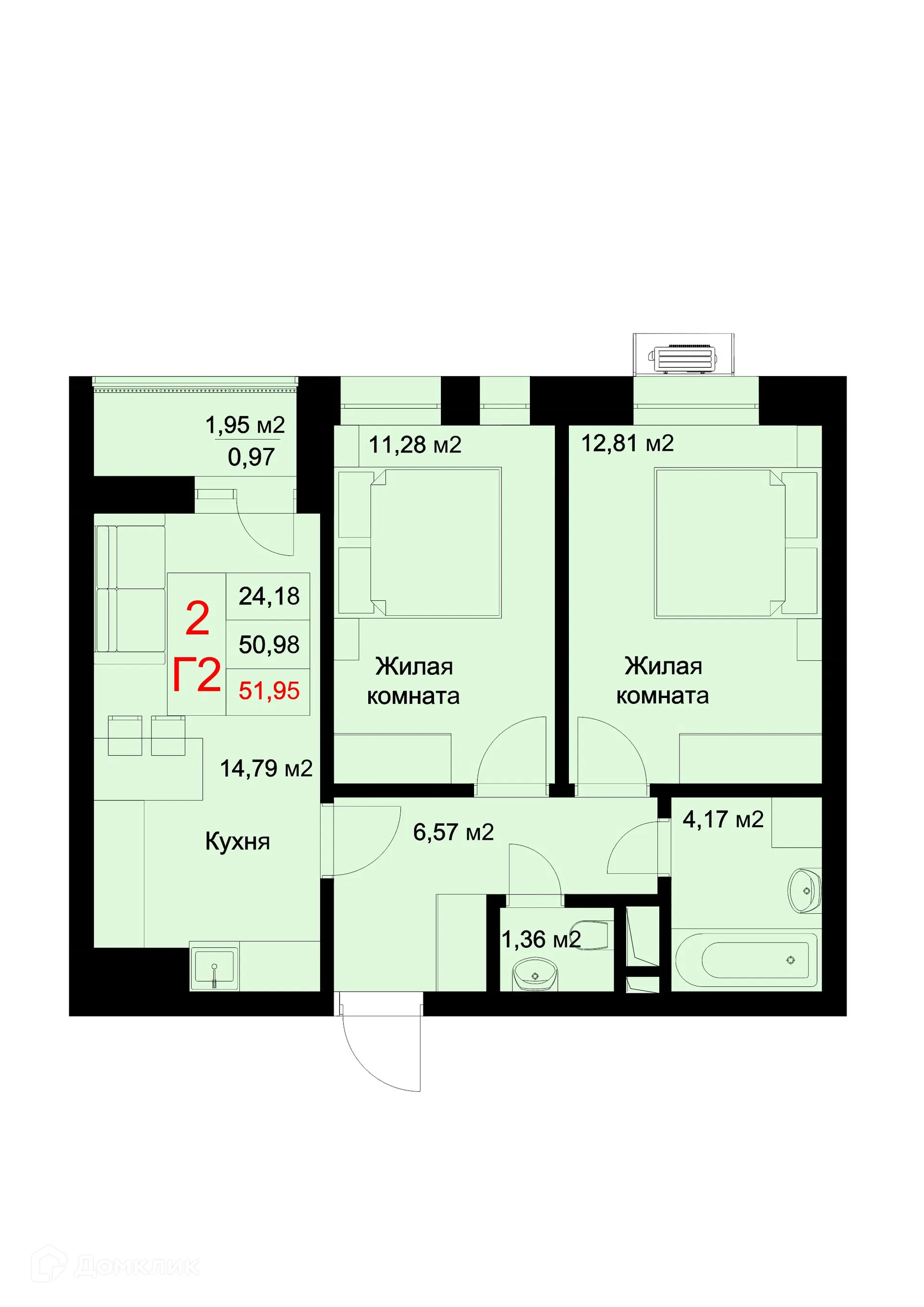 Фото квартиры в ЖК Стрела