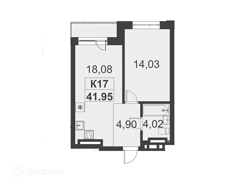 Фото квартиры в ЖК Резиденция МОН на Чернышевского