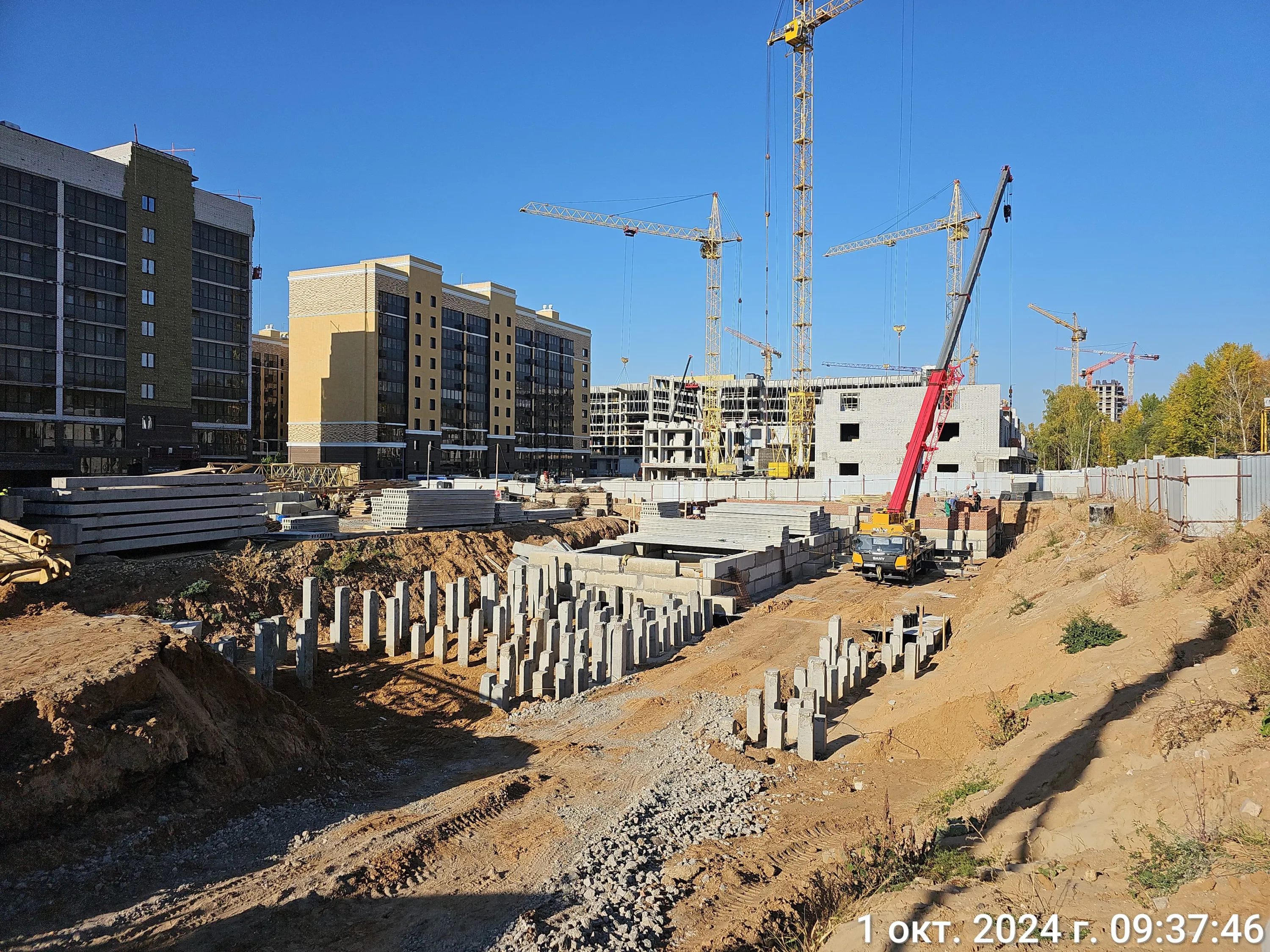 ЖК "Ометьевский Парк" ход строительства