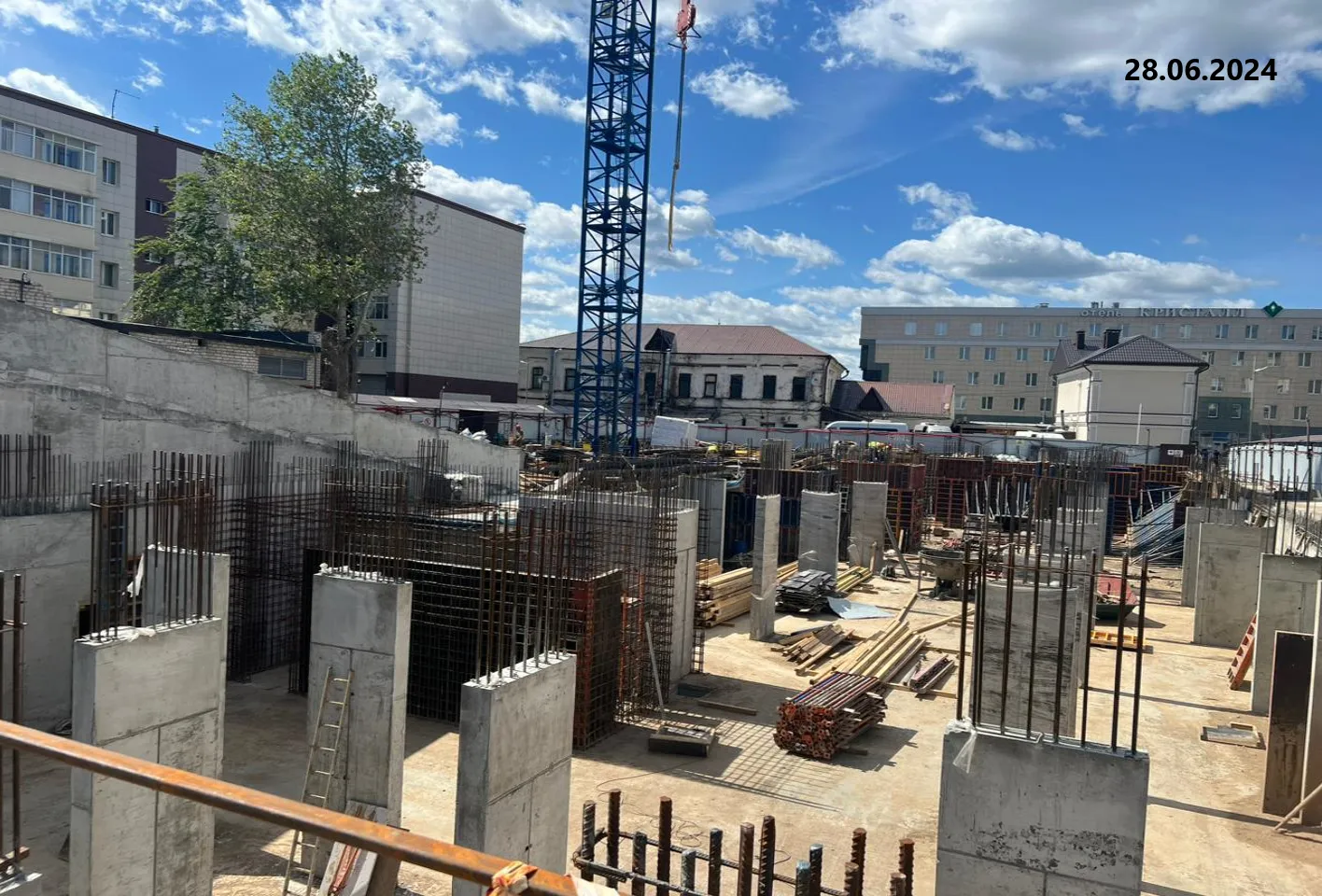 ЖК Дом на Исхаки ход строительства