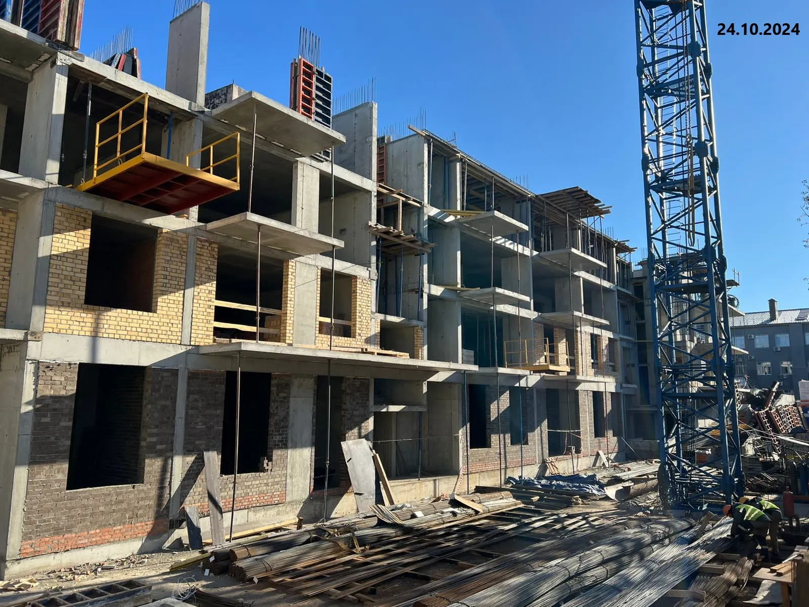 ЖК Дом на Исхаки ход строительства