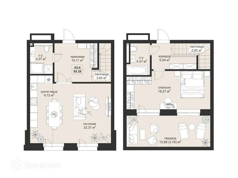Фото квартиры в ЖК Резиденция МОН на Чернышевского