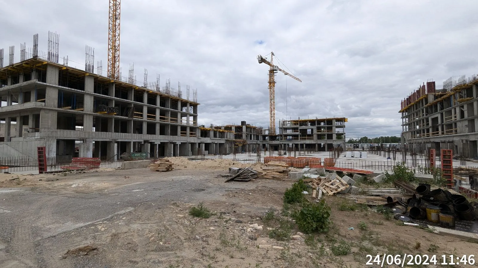 ЖК ПаркМаяк ход строительства