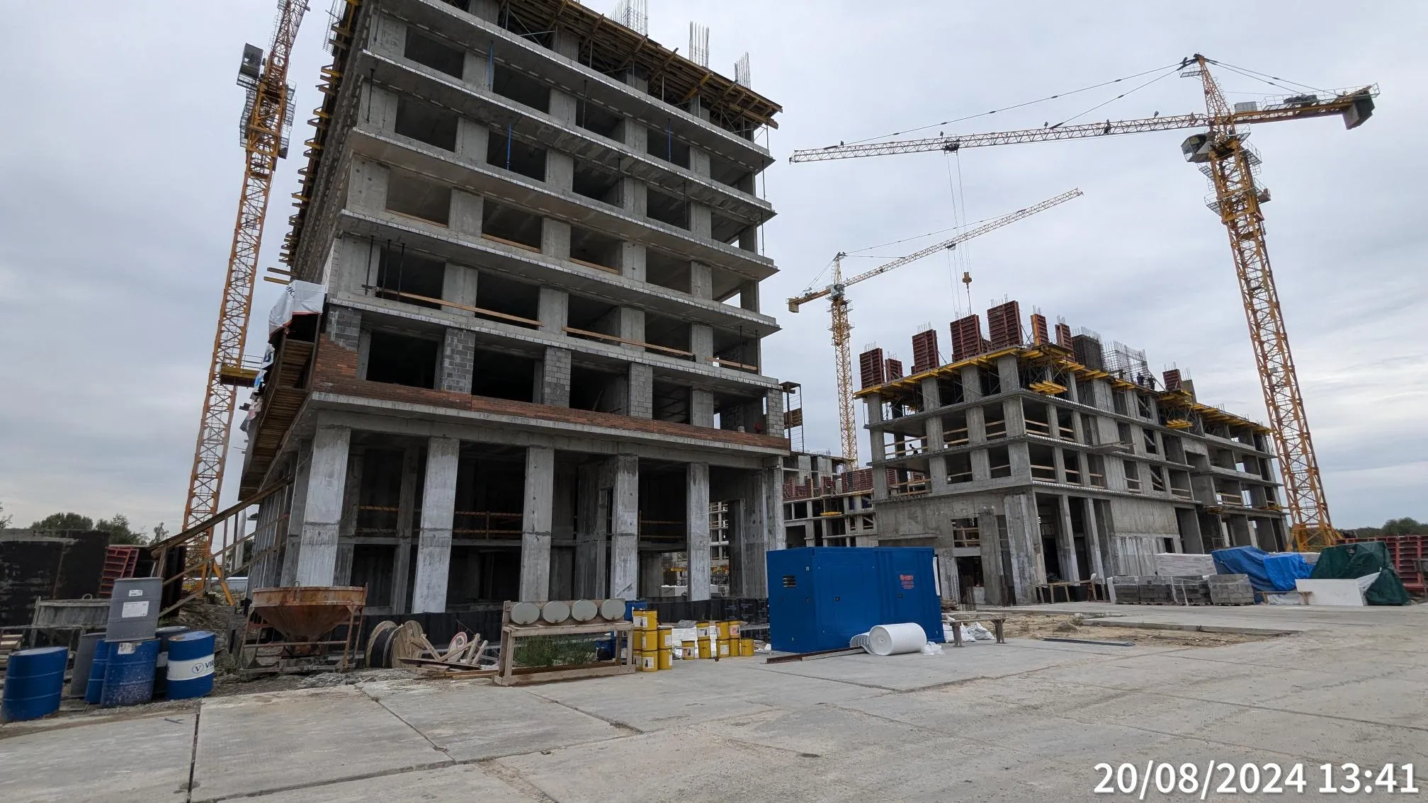 ЖК ПаркМаяк ход строительства