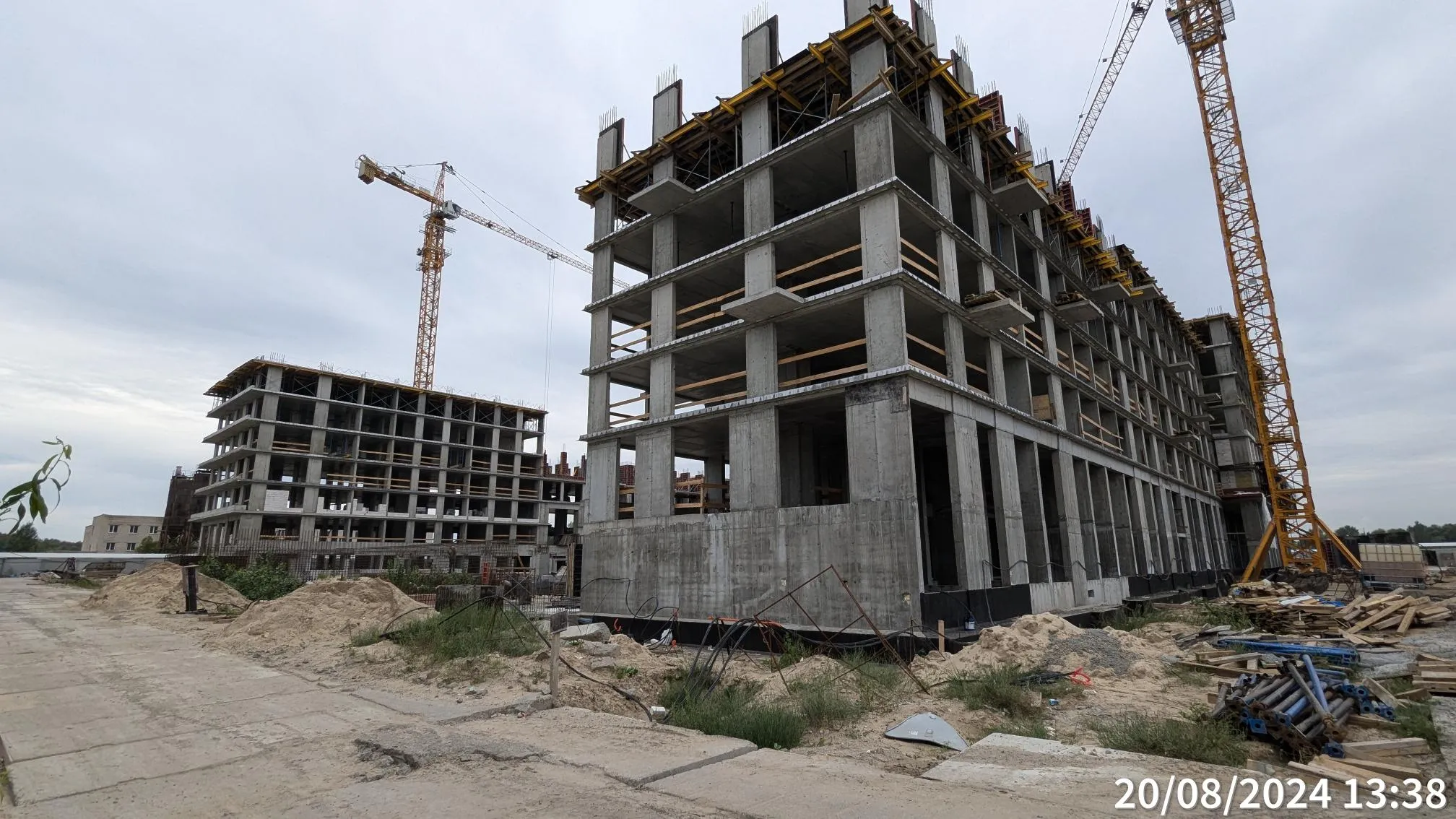 ЖК ПаркМаяк ход строительства