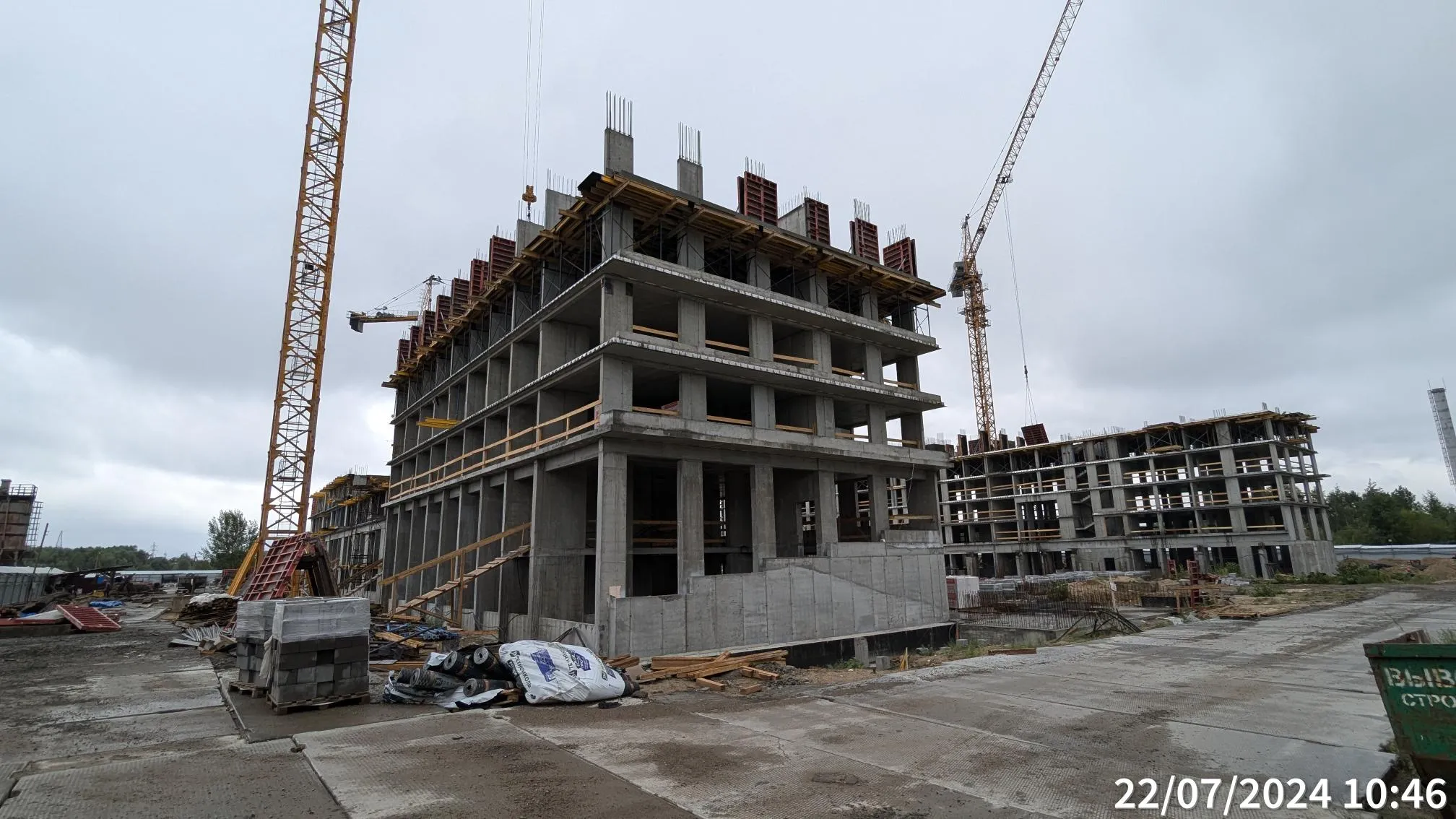 ЖК ПаркМаяк ход строительства