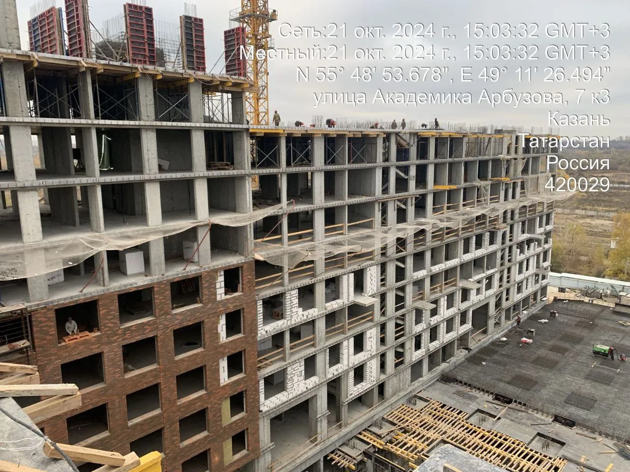 ЖК ПаркМаяк ход строительства