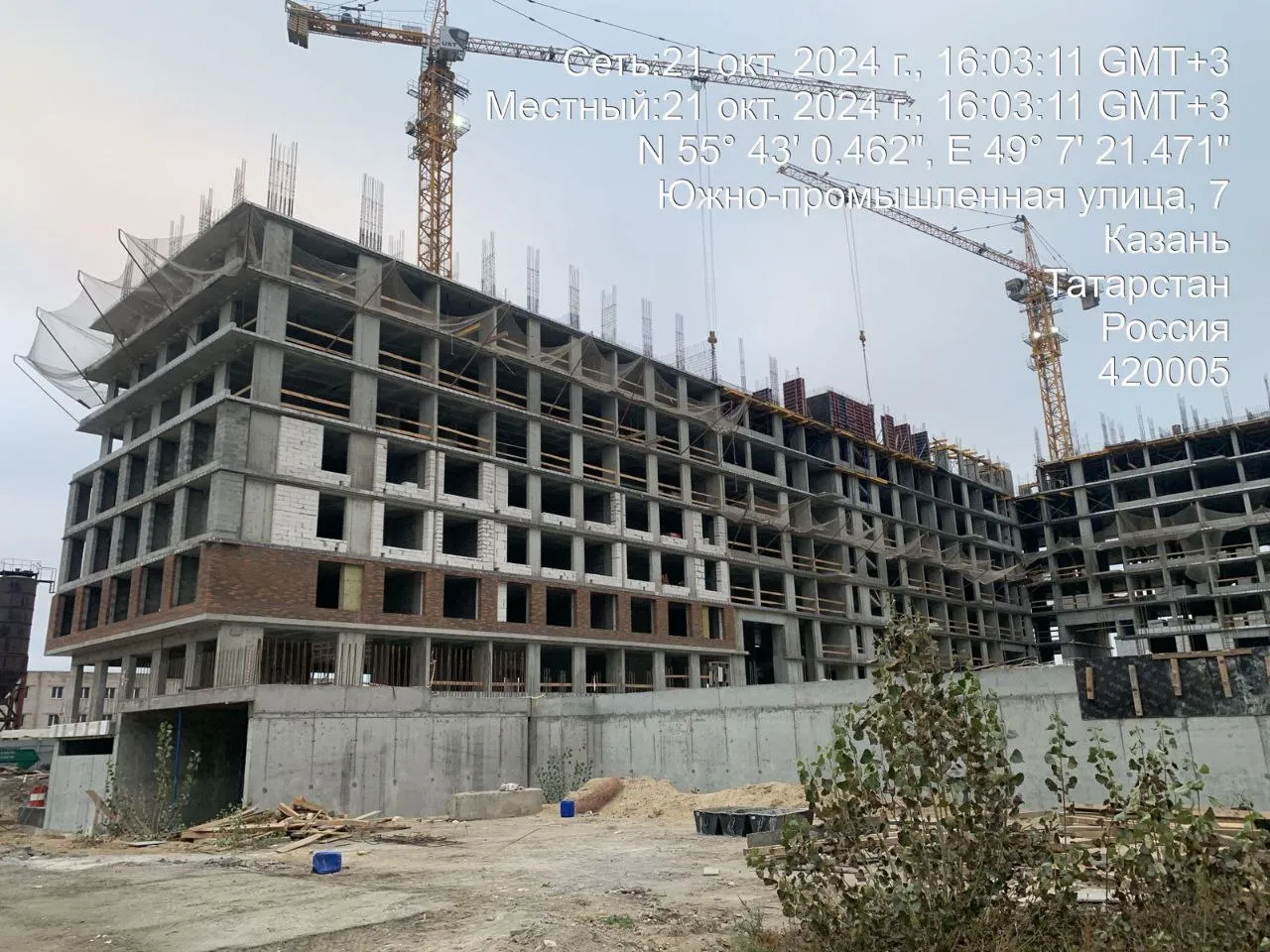 ЖК ПаркМаяк ход строительства