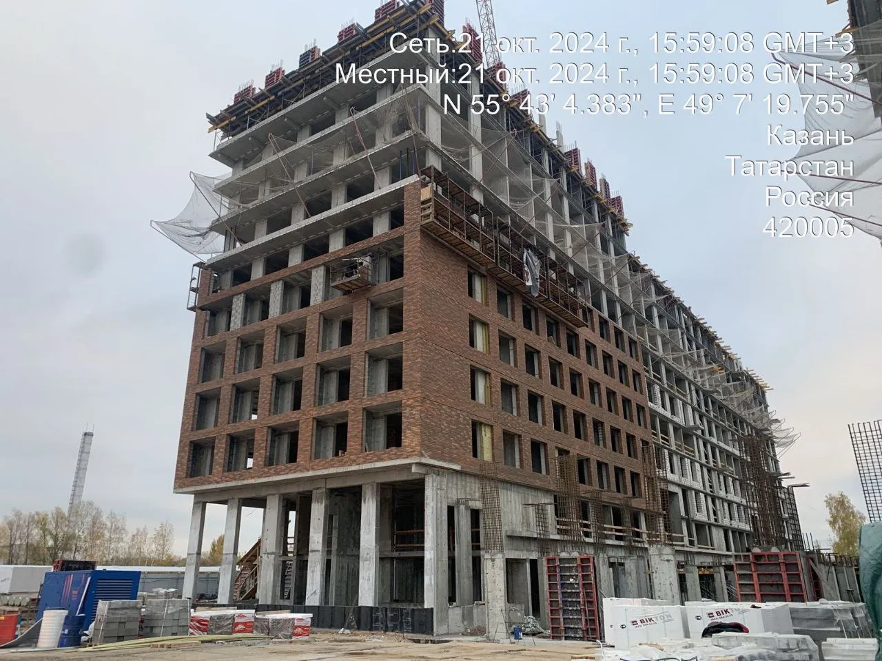 ЖК ПаркМаяк ход строительства