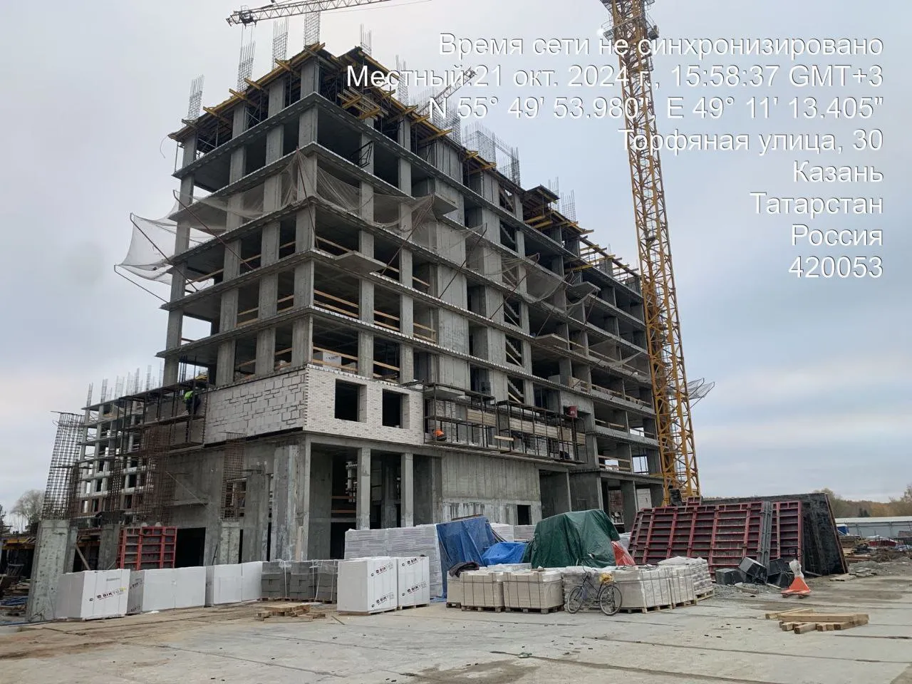 ЖК ПаркМаяк ход строительства