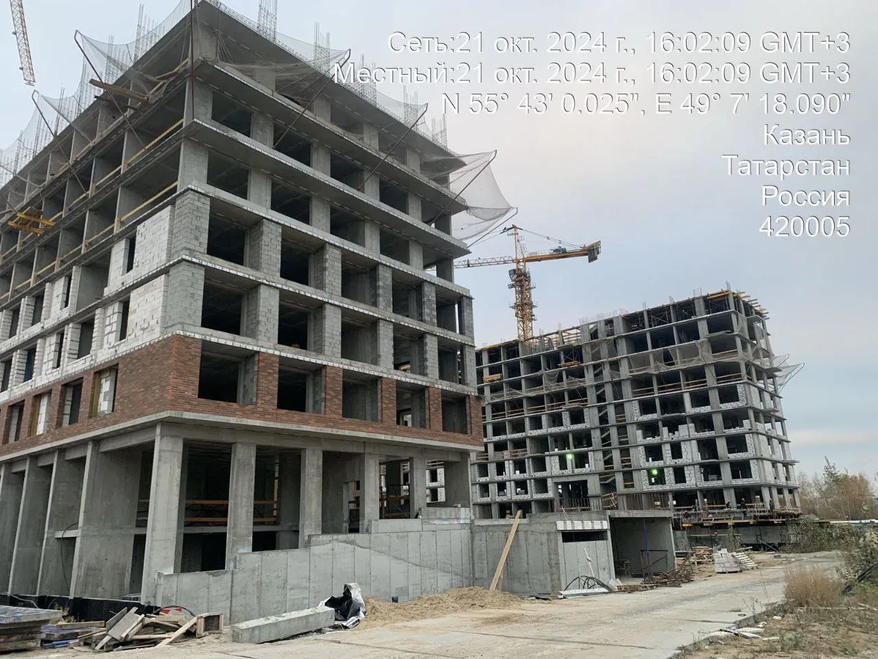 ЖК ПаркМаяк ход строительства