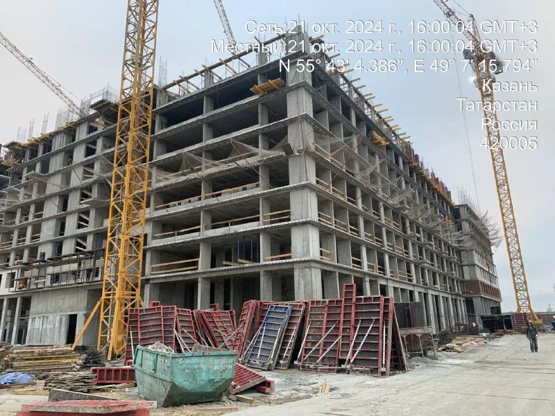 ЖК ПаркМаяк ход строительства