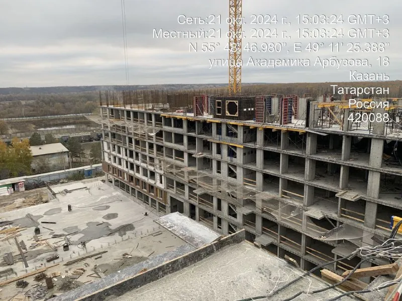 ЖК ПаркМаяк ход строительства