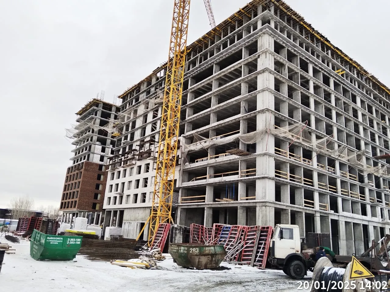 ЖК ПаркМаяк ход строительства