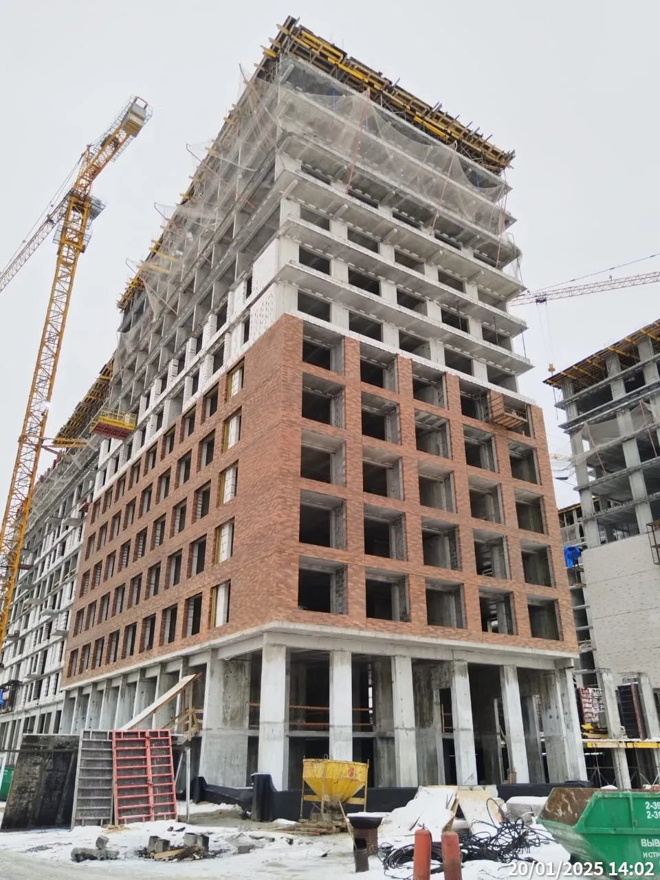 ЖК ПаркМаяк ход строительства