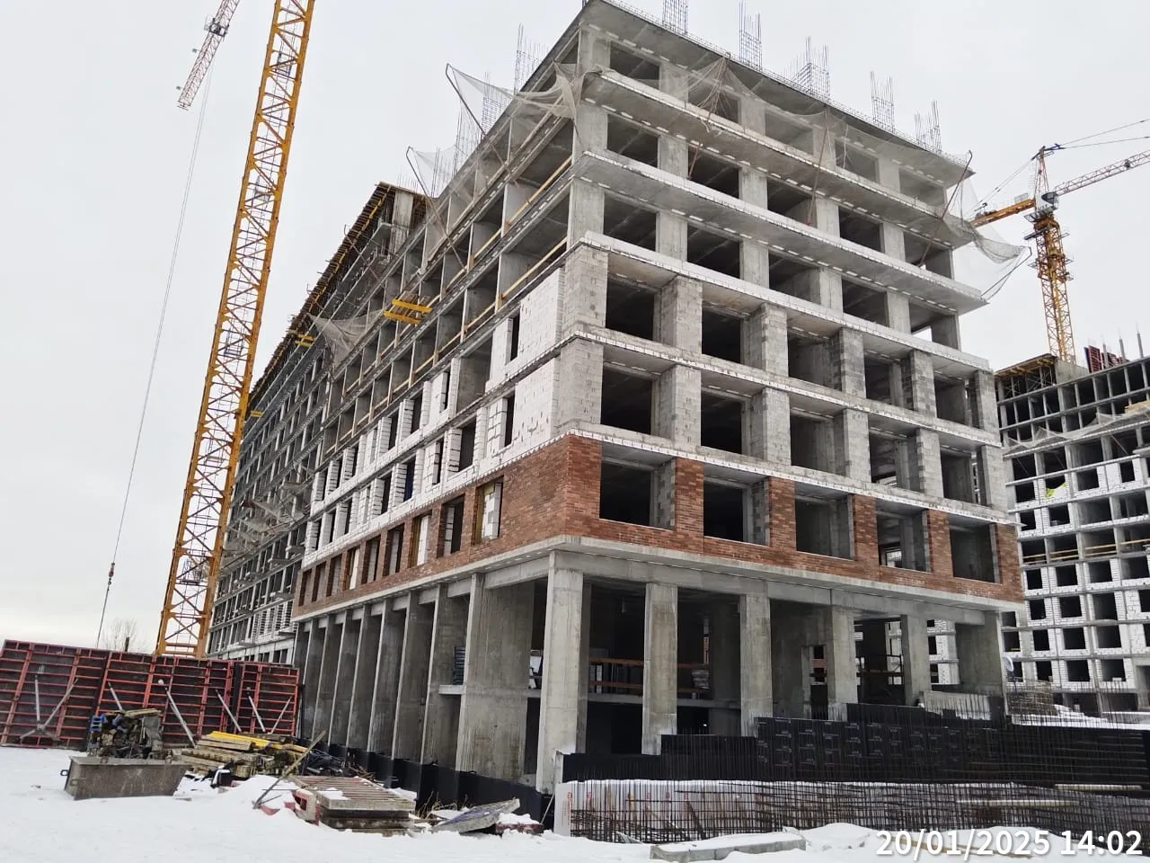 ЖК ПаркМаяк ход строительства