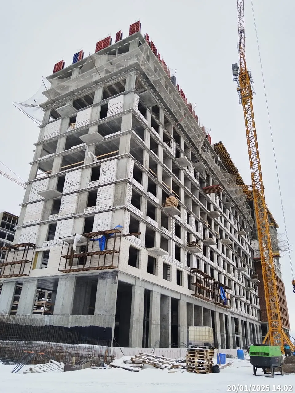 ЖК ПаркМаяк ход строительства