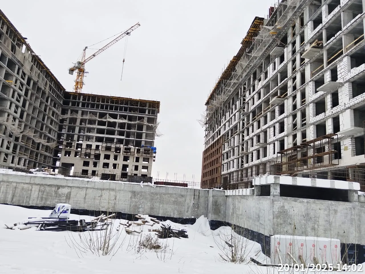 ЖК ПаркМаяк ход строительства