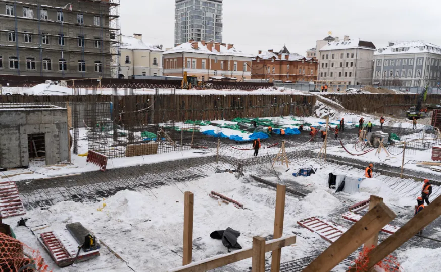 ЖК Кастура Таун ход строительства