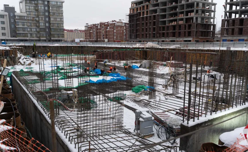 ЖК Кастура Таун ход строительства