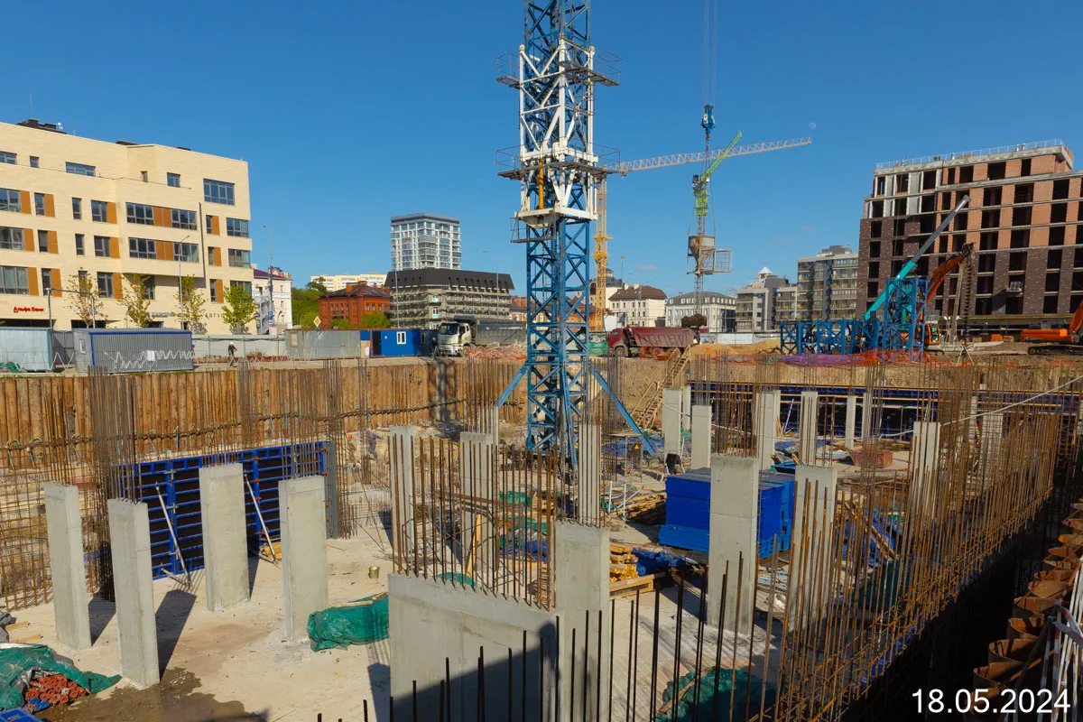 ЖК Кастура Таун ход строительства