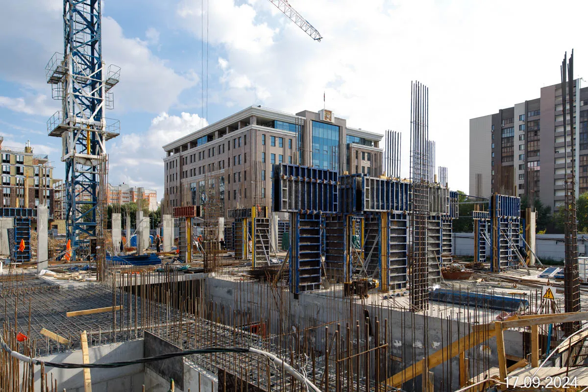 ЖК Кастура Таун ход строительства