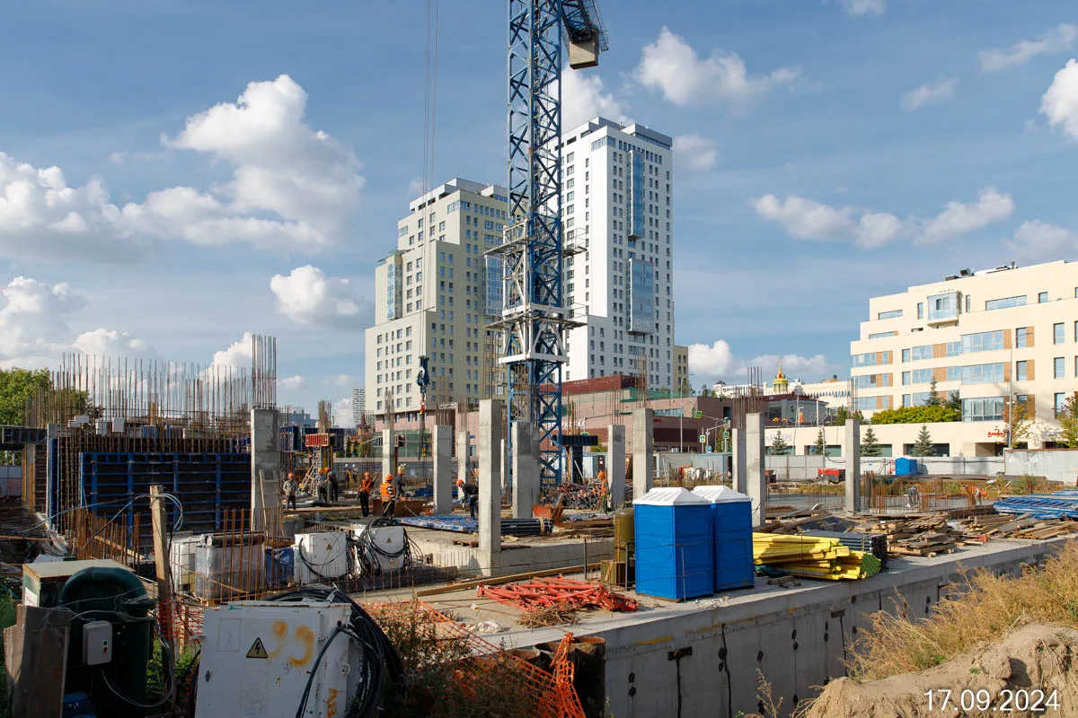 ЖК Кастура Таун ход строительства