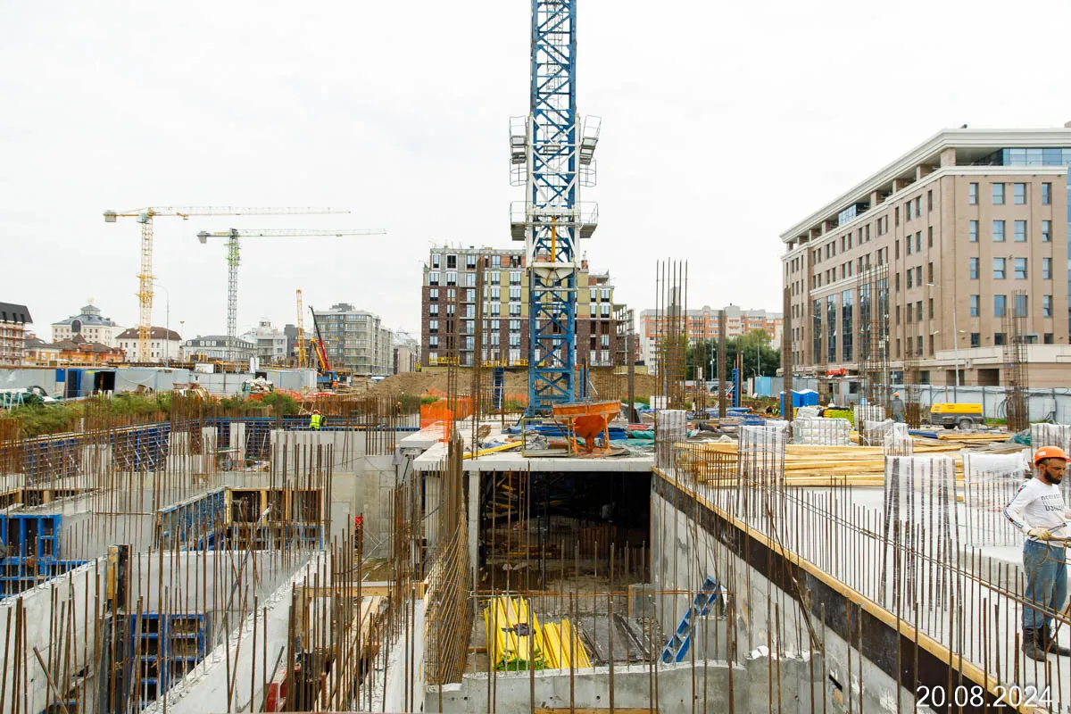 ЖК Кастура Таун ход строительства