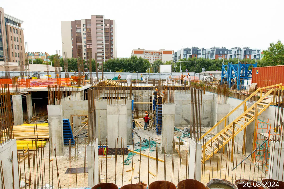 ЖК Кастура Таун ход строительства