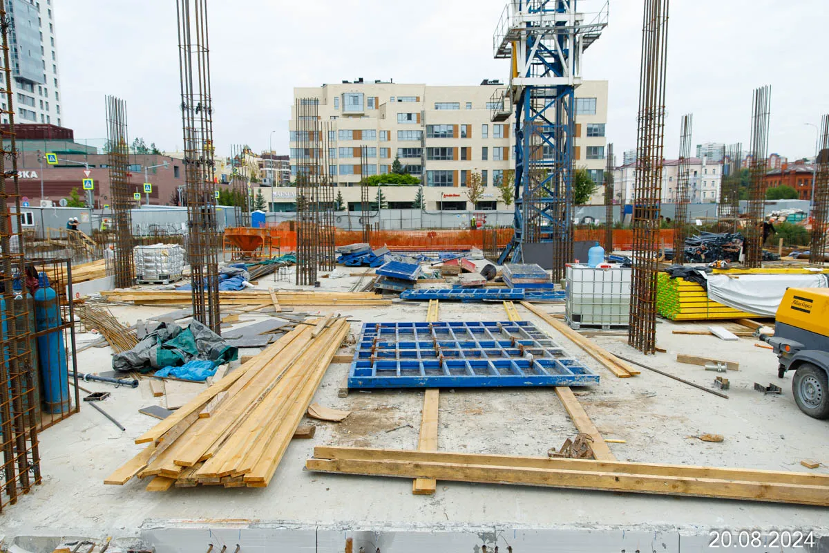 ЖК Кастура Таун ход строительства