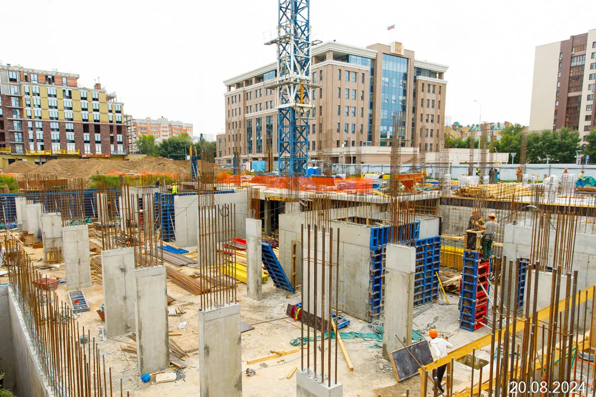 ЖК Кастура Таун ход строительства