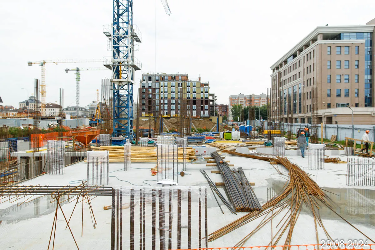 ЖК Кастура Таун ход строительства