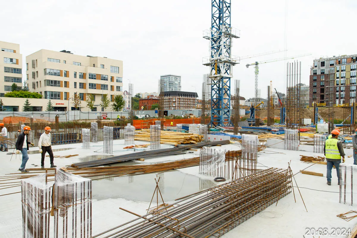 ЖК Кастура Таун ход строительства