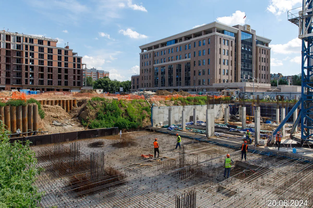 ЖК Кастура Таун ход строительства