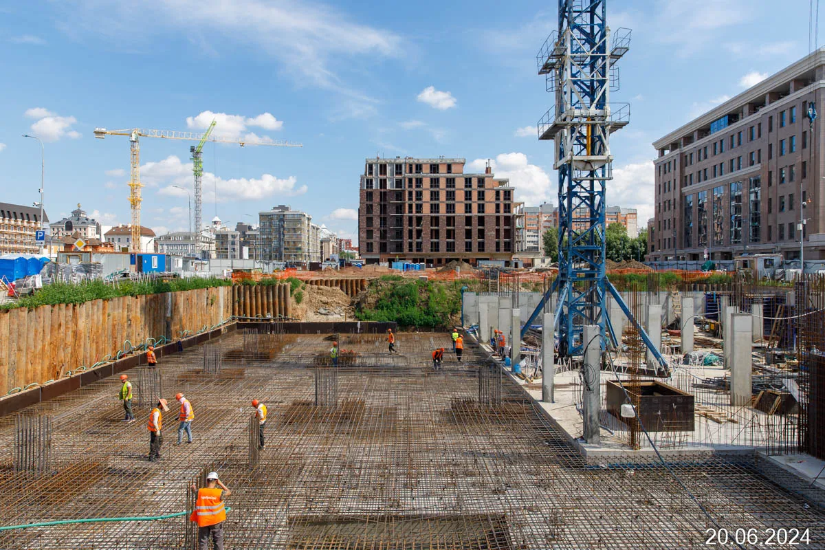 ЖК Кастура Таун ход строительства