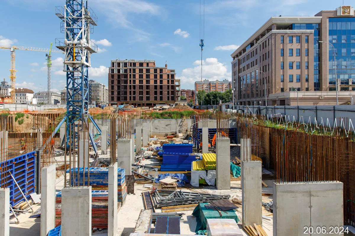 ЖК Кастура Таун ход строительства